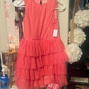 Zenzi Layered Ruffle Dress